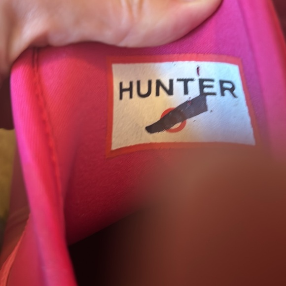 Hunter ankle height rain boots. - Picture 7 of 7